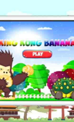 King Kong plátano selva juegos para niños correr 1