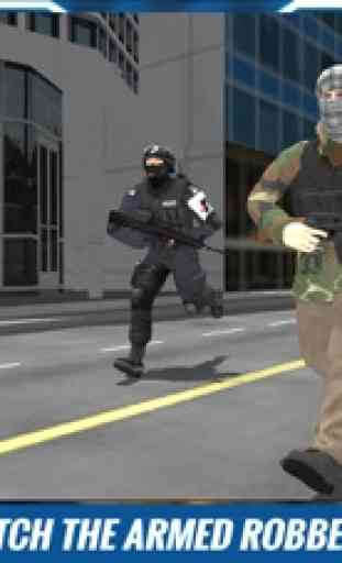 Las Vegas Police Officer Vs Bank Robbers 3D 2