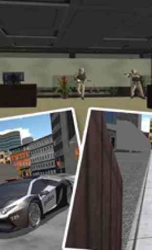 Las Vegas Police Officer Vs Bank Robbers 3D 4