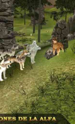 Lobo: lobos caza vida simulador alimentan y crecer 1