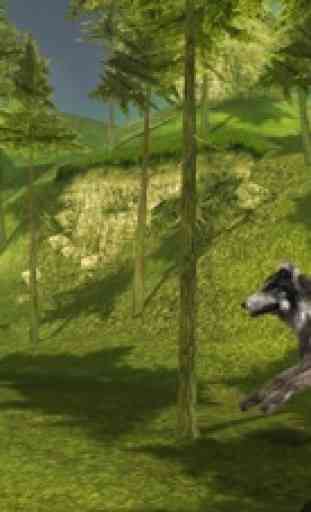 Lobo: lobos caza vida simulador alimentan y crecer 3