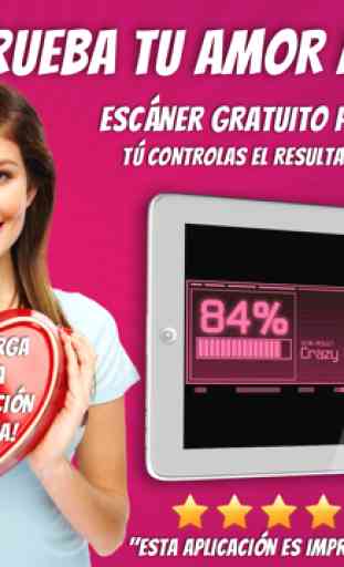 Escáner de Amor - Love Calculator and Test for boys and girls 2