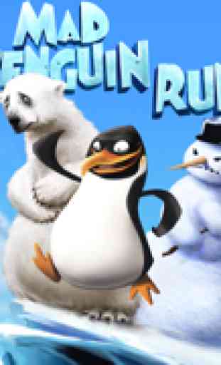 Mad pingüino Run Multijugador - Sobrevivir al Frío 1