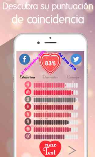 Test de amor - Love tester app gratis 2