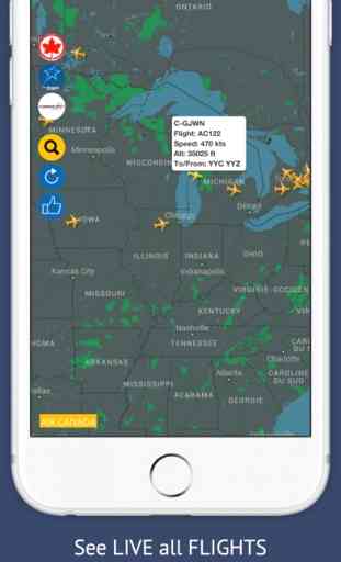 CA Tracker Free : Live Flight Tracking & Status 2