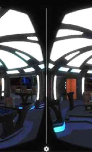 Starship Bridge Interior VR 3