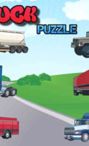 Coche camiones y vehículos de construcción Puzzles 1