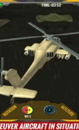 Military Helicopter Pilot Wars Rescue 3D Simulator 1