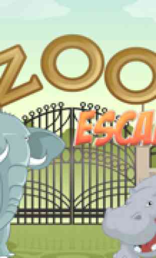 Mini jirafa Zebra & Zoo Lion Escape juego 2