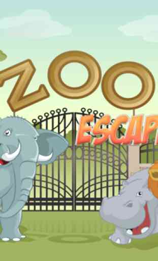 Mini jirafa Zebra & Zoo Lion Escape juego 4