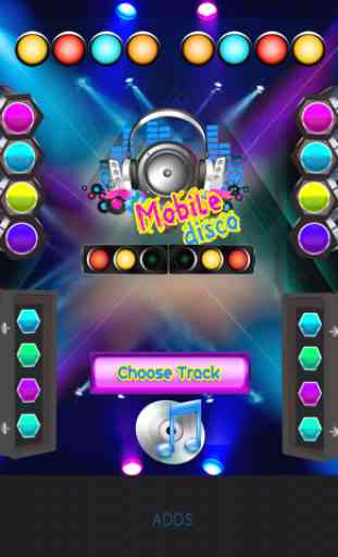 Mobile Disco - DJ Música Disco Lights and Sounds 3
