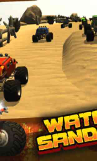 Monster Truck 3D ATV OffRoad Drive Fast Crash Race Games 3
