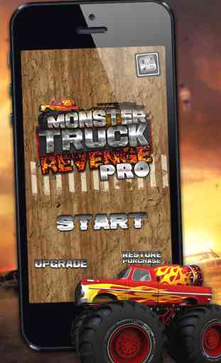 Monster Truck Furious PRO Revenge - A Fast Truck Racing Game! 4