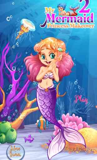 Mi princesa sirena Makeover 2 - maquillaje, Juegos de Vestir & Spa Salon para niñas 1