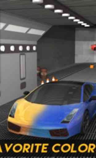 múltiples simulador de aparcamiento deportivos de nivel 2:Auto Paint del garaje y de conducción real del juego 3