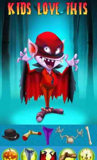 My Freaky Little Monsters & Zombies Dress Up Club Game - Free App 1