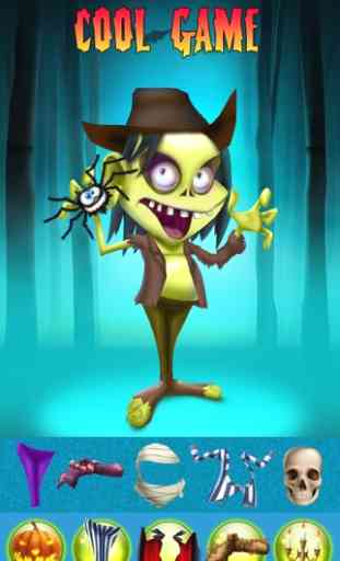 My Freaky Little Monsters & Zombies Dress Up Club Game - Free App 2