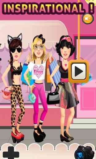 My Modern College Girl Fashion Boutique Mall Life Dress Up Game 1