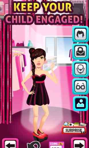 My Modern College Girl Fashion Boutique Mall Life Dress Up Game 2