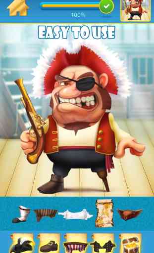 My Pirate Adventure Draw & Copy Game - The Virtual Dress Up Hero Edition For Boys - Free App 4