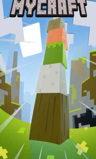 My Tower Physics - Stacking 8-Bit Build-ing Blocks in the Pixelated Cube World 1