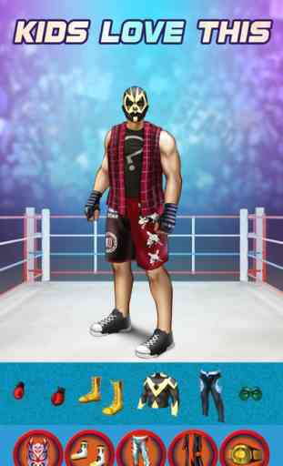 My World Champion Crazy Power Wrestlers Dress Up Club Game - Free App 1