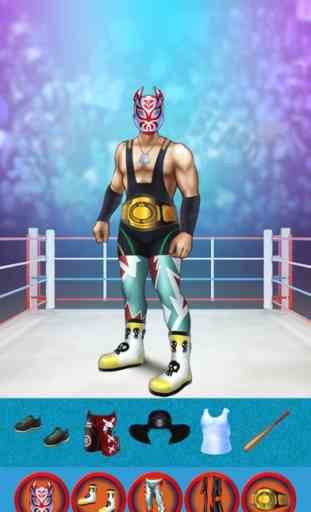 My World Champion Crazy Power Wrestlers Dress Up Club Game - Free App 4