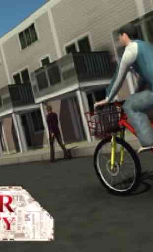 Canillita y bicicleta de paseo en juego 2