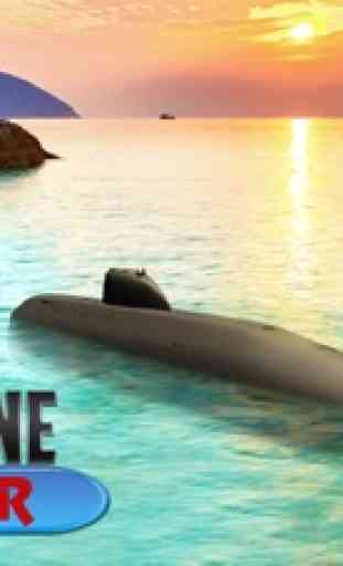 Marina guerra de submarinos en 3D 2