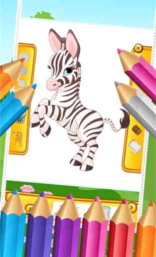 Mi Zoo Animal Friends dibujar Coloring Book Mundial para Niños 1