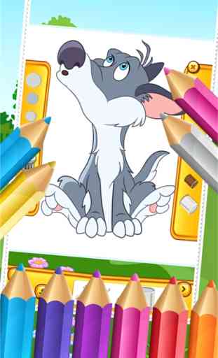 Mi Zoo Animal Friends dibujar Coloring Book Mundial para Niños 3