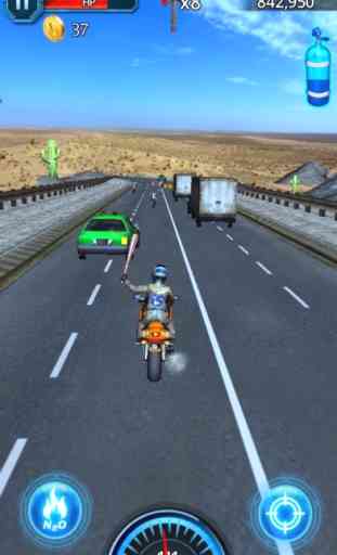 3D Moto Bike Race Shuffle : Highway Traffic Motorcycle Rider Free Games 4