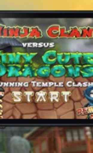 Clan Ninja vs Tiny Dragons lindo - un juego gratis! Ninja Clan vs Tiny Cute Dragons - A Free Game! 3