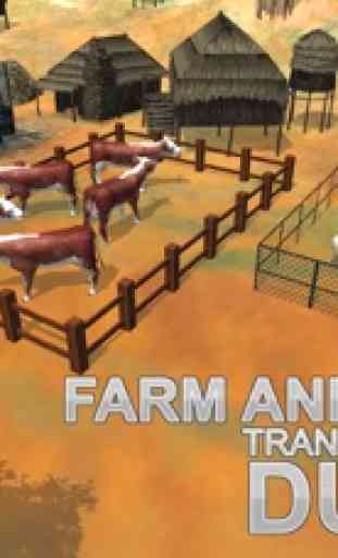 Fuera de carretera animales de granja de transporte - de conducción de camiones y parking juego de simulador 2