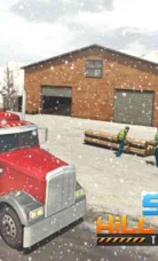 Off-Road Snow Hill Truck 3D - 18 Wheeler Transportador Remolque Simulación 4