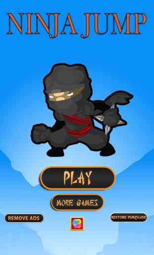 Ninja Mega Cielo Salto - Kung Fu Interminable Saltando Juego Libre 1