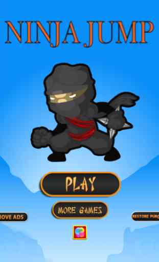 Ninja Mega Cielo Salto - Kung Fu Interminable Saltando Juego Libre 4