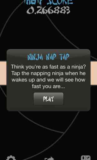Ninja Nap Tap - Prueba de Reflejo 2