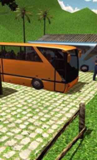 Offroad Turismo autobuses de conducción transporte 4