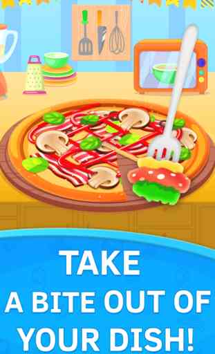 Juegos de cocinar pizza para niños de 5 y 6 años gratis 2