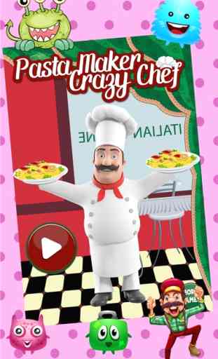 Pasta Maker - Loco Chef Estrella de cocina juegos de cocina para niñas 1