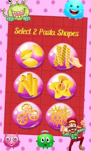 Pasta Maker - Loco Chef Estrella de cocina juegos de cocina para niñas 2