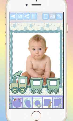 Marcos de fotos para bebés y niños para álbum fotográfico 1