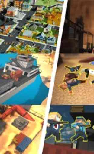 Pixel Fury: Multijugador en 3D 3