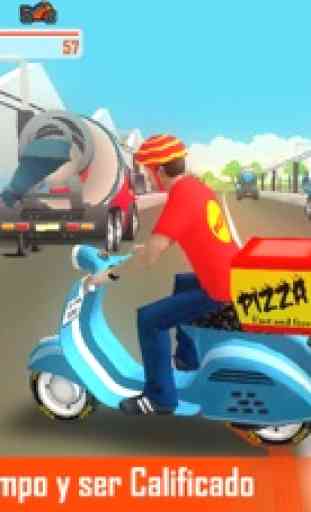 Pizza Delivery Bike Rider 2