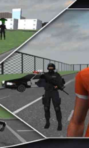 La policía arresta simulador de conductor del coche 3D - conducir el vehículo policías para perseguir a los criminales 3
