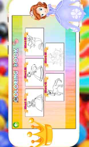 Libro Para Colorear Princesa - Todo En 1 Hada Del Drenaje De La Cola, Pintura De Color Y Juegos Hd Para Buen Chico 2