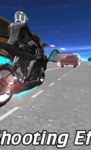 Policía simulador de carreras de moto 3D – Chase & disparar crimen ciudad calle ladrones de autos como un conductor de la moto de policía 4