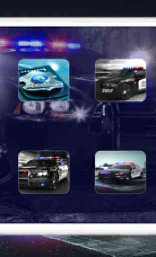 Policía sonido de la sirena ~ El mejor coche de radio de emergencia suena con el estroboscópico rojo / azul (GRATIS) 1