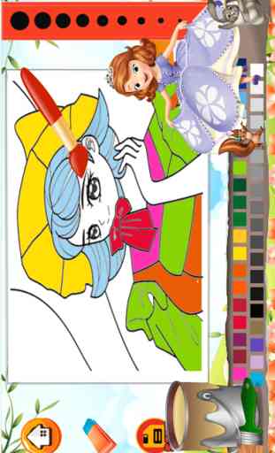 Princesa niñas para colorear libro - Todo en 1 cuco Fairy Tail, pintura y juegos color de alta definición para la buena Kid 4